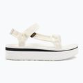 Яскраві білі жіночі трекінгові сандалі Teva Flatform Universal Mesh Print 2