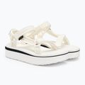Яскраві білі жіночі трекінгові сандалі Teva Flatform Universal Mesh Print 4