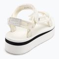 Яскраві білі жіночі трекінгові сандалі Teva Flatform Universal Mesh Print 9