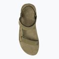 Чоловічі трекінгові сандалі Teva Original Universal Leather паленої оливкової шкіри 6
