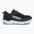 Кросівки для бігу жіночі HOKA Bondi 7 black/white 2