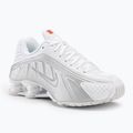 Кросівки жіночі Nike Shox R4 Shox R4 white/metalicsilver/max orange