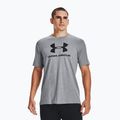 Футболка тренувальна чоловіча Under Armour UA Sportstyle Logo SS сіра 1329590