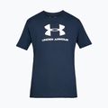 Футболка тренувальна чоловіча Under Armour UA Sportstyle Logo SS синя 1329590
