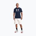 Футболка тренувальна чоловіча Under Armour UA Sportstyle Logo SS синя 1329590 5