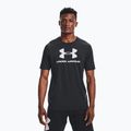 Футболка тренувальна чоловіча Under Armour UA Sportstyle Logo SS чорна 1329590