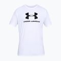 Футболка тренувальна чоловіча Under Armour Sportstyle Logo SS біла 1329590 3