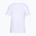 Футболка тренувальна чоловіча Under Armour Sportstyle Logo SS біла 1329590 4