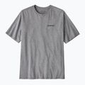 Футболка чоловіча Patagonia P-6 Logo Responsibili-Tee gravel heather 3