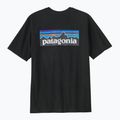 Чоловіча трекінгова футболка Patagonia P-6 Logo Responsibili-Tee чорна 3