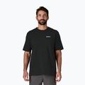 Чоловіча трекінгова футболка Patagonia P-6 Logo Responsibili-Tee чорна