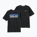 Чоловіча трекінгова футболка Patagonia P-6 Logo Responsibili-Tee чорна 7
