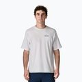 Чоловіча трекінгова футболка Patagonia P-6 Logo Responsibili-Tee біла 2