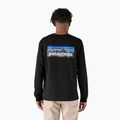 Чоловічий трекінговий лонгслів Patagonia P-6 Logo Responsibili чорний 3