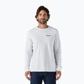 Кофта чоловіча Patagonia P-6 Logo Responsibili white