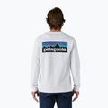 Кофта чоловіча Patagonia P-6 Logo Responsibili white 2