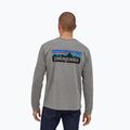 Лонгслів чоловічий Patagonia P-6 Logo Responsibili gravel heather 2