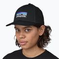 Бейсболка Patagonia P-6 Logo LoPro Trucker black 7