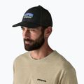 Бейсболка Patagonia P-6 Logo LoPro Trucker black 5
