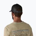 Бейсболка Patagonia P-6 Logo LoPro Trucker black 6