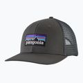 Бейсболка Patagonia P-6 Logo Trucker forge grey