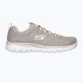 Кросівки тренувальні жіночі SKECHERS Graceful Twisted Fortune natural/coral 7