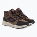 Чоловічі трекінгові черевики SKECHERS Oak Canyon Ironhide шоколадні 4