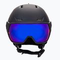 Шолом лижний чоловічий Salomon Pioneer Lt Visor чорний L41199900 2