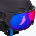 Шолом лижний чоловічий Salomon Pioneer Lt Visor чорний L41199900 7