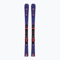 Лижі гірські жіночі  Salomon S/Force Fever + M11 GW темно-сині L41135500/L4113230010