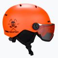 Шолом лижний дитячий  Salomon Grom Visor помаранчевий L40836900 4