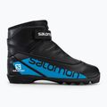 Черевики для бігових лиж дитячі Salomon R/Combi JR Prolink чорні L41514100+ 2