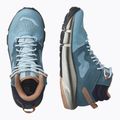 Черевики для трекінгу жіночі Salomon Predict Hike Mid GTX блакитні L41460700 14