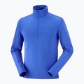 Флісова кофта чоловіча Salomon Outrack HZ Mid блакитна LC1711000