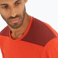 Футболка трекінгова чоловіча Salomon Outline SS червона LC1715200 5