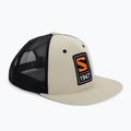 Бейсболка Salomon Trucker бежево-чорна LC1680400