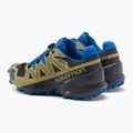 Кросівки для бігу чоловічі Salomon Speedcross 5 GTX black/green moss/skydiver 3