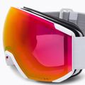 Маска лижна Salomon Radium white/sigma poppy red L47005300 5
