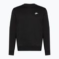 Кофта чоловіча Nike Sportswear Club Fleece Crew black/white