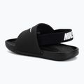 Шльопанці дитячі Nike Coffee black/white/white/white 3