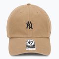 Кепка 47 Brand MLB New York Yankees Base Runner CLEAN UP khaki 2