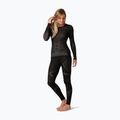 Жіноча термоактивна кофта Smartwool Intraknit Merino 200 Crew black/white 5