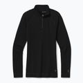 Термокофта жіноча Smartwool Merino 250 Baselayer 1/4 Zip Boxed чорна SW016374001