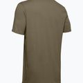 Футболка трекінгова чоловіча Under Armour M Tac Cotton коричнева 1351776 2