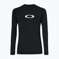 Футболка для плавання чоловіча Oakley Ellipse Rashguard чорна FOA40376702E