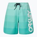 Шорти для плавання чоловічі Oakley Retro Mark 19" зелені FOA4043047GR 4