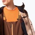Чоловіча сноубордична куртка Oakley Range RC з принтом коричневих хмар 11