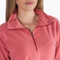 Кофта трекінгова жіноча Columbia Glacial IV 1/2 Zip dark coral 5