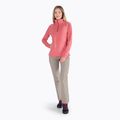 Кофта трекінгова жіноча Columbia Glacial IV 1/2 Zip dark coral 6