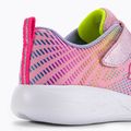 Дитячі кросівки SKECHERS Go Run 600 Shimmer Speeder світло-рожеві / мульти 9